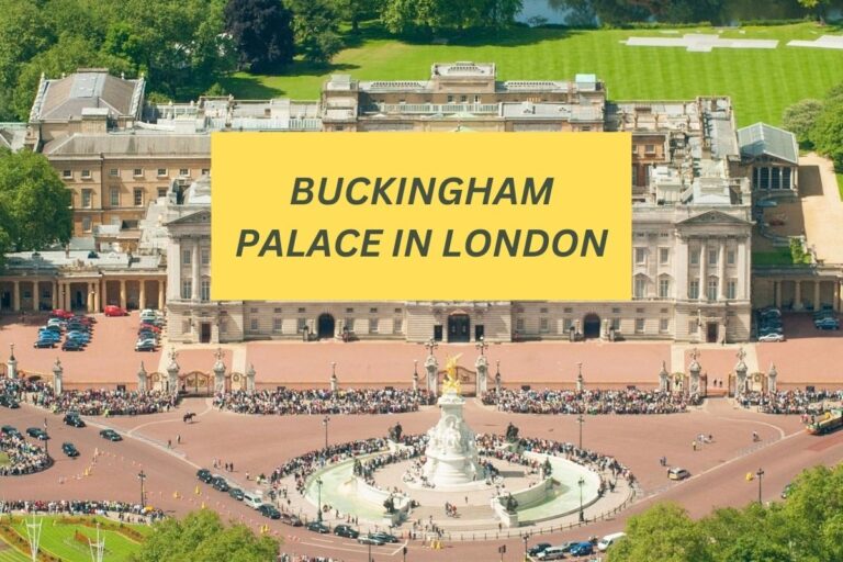 BUCKINGHAM PALACE IN LONDON