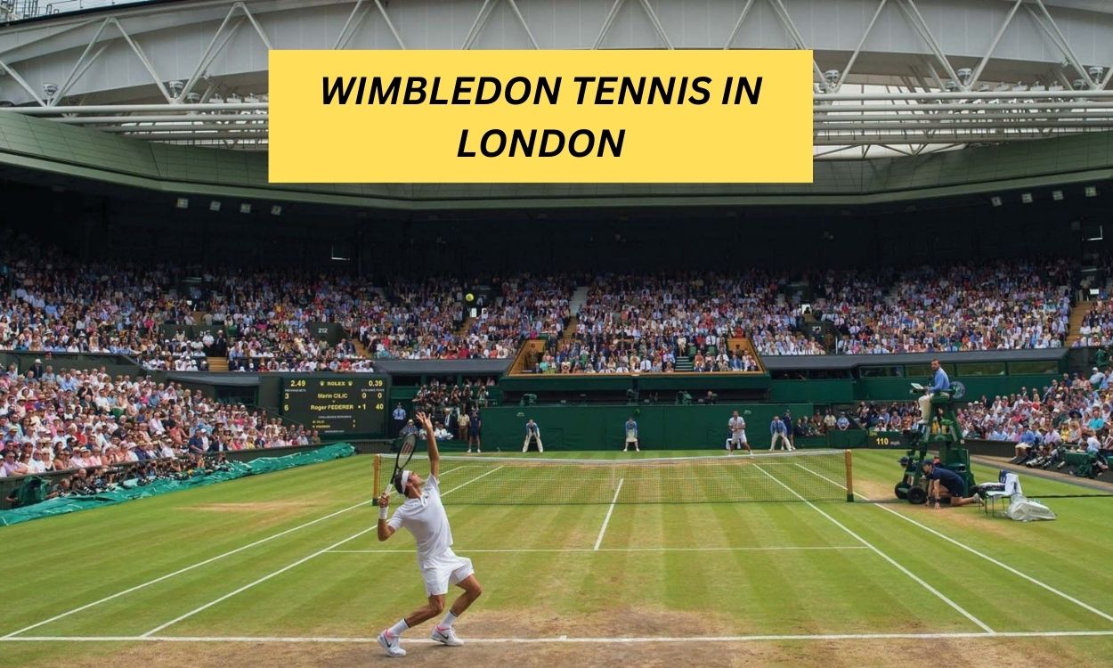 WIMBLEDON TENNIS IN LONDON