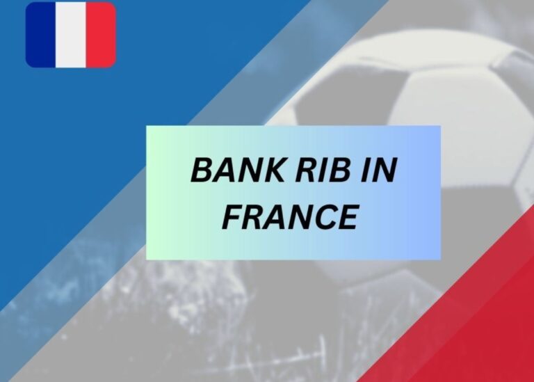 BANK RIB IN FRANCE 