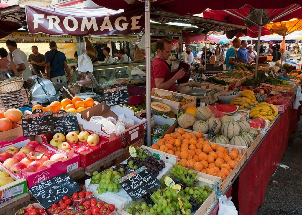 LOCAL MARKETS ARE A WAY OF LIFE IN RURAL FRANCE