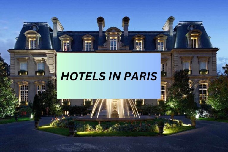 THE 10 MOST EXPENSIVE HOTELS IN PARIS IN 2024