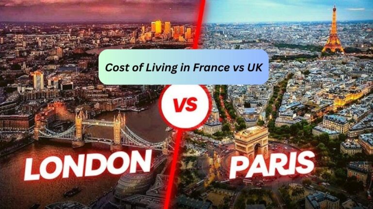 Cost of Living in France vs UK