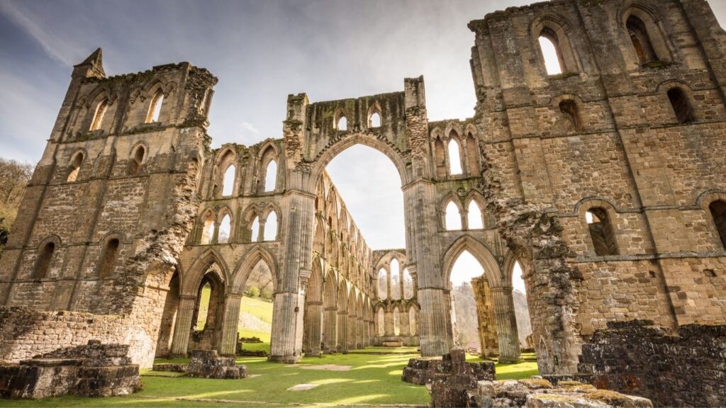 THE BENEDICTINE ABBEY IN FLAVIGNY SUR OZERAIN