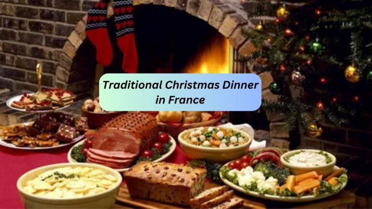 Traditional Christmas Dinner in France